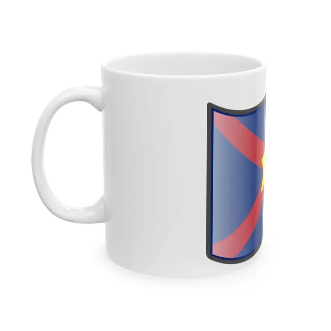 Nuvola Ulster Nation flag (Ireland) White Coffee Mug - Go Mug Yourself