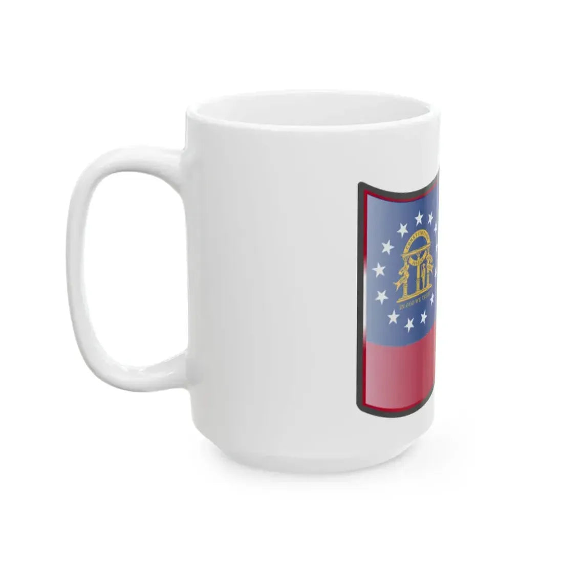 Nuvola US Georgia flag (Georgia) White Coffee Mug - Go Mug Yourself