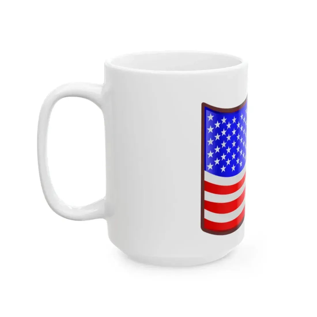 Nuvola USA flag (United States) White Coffee Mug - Go Mug Yourself