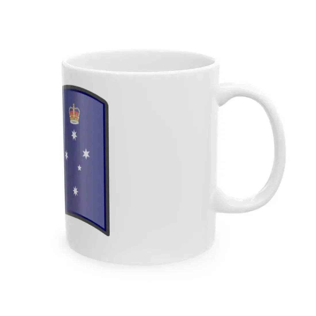 Nuvola Victorian flag (Australia) White Coffee Mug - Go Mug Yourself
