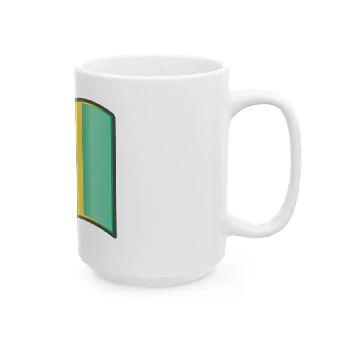 Nuvola Vincentian flag (Saint Vincent and the Grenadines) White Coffee Mug - Go Mug Yourself