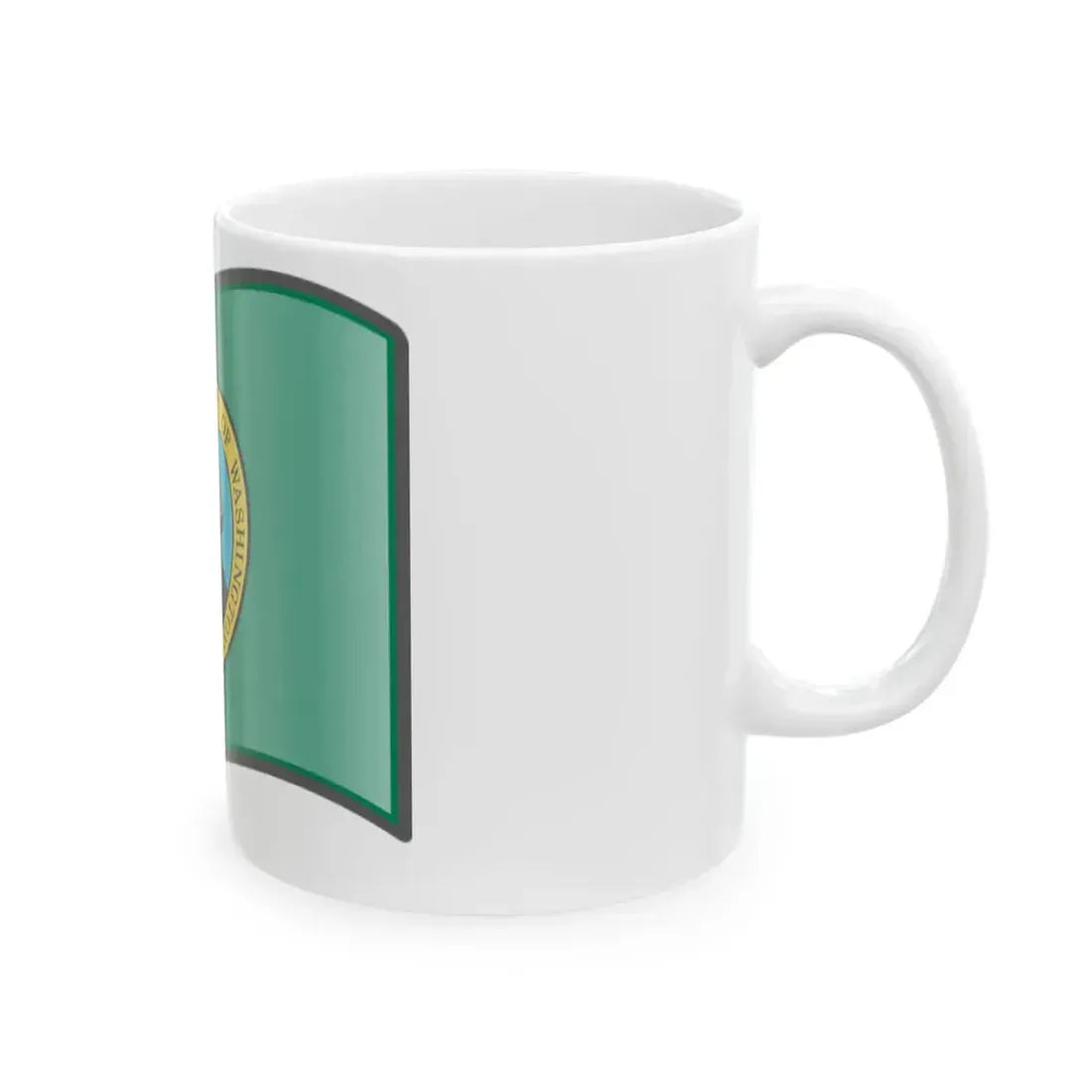 Nuvola Washington flag (United States) White Coffee Mug - Go Mug Yourself