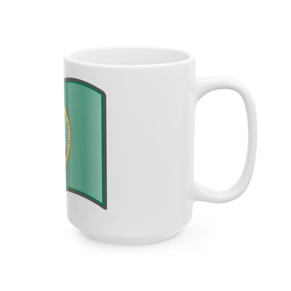 Nuvola Washington flag (United States) White Coffee Mug - Go Mug Yourself