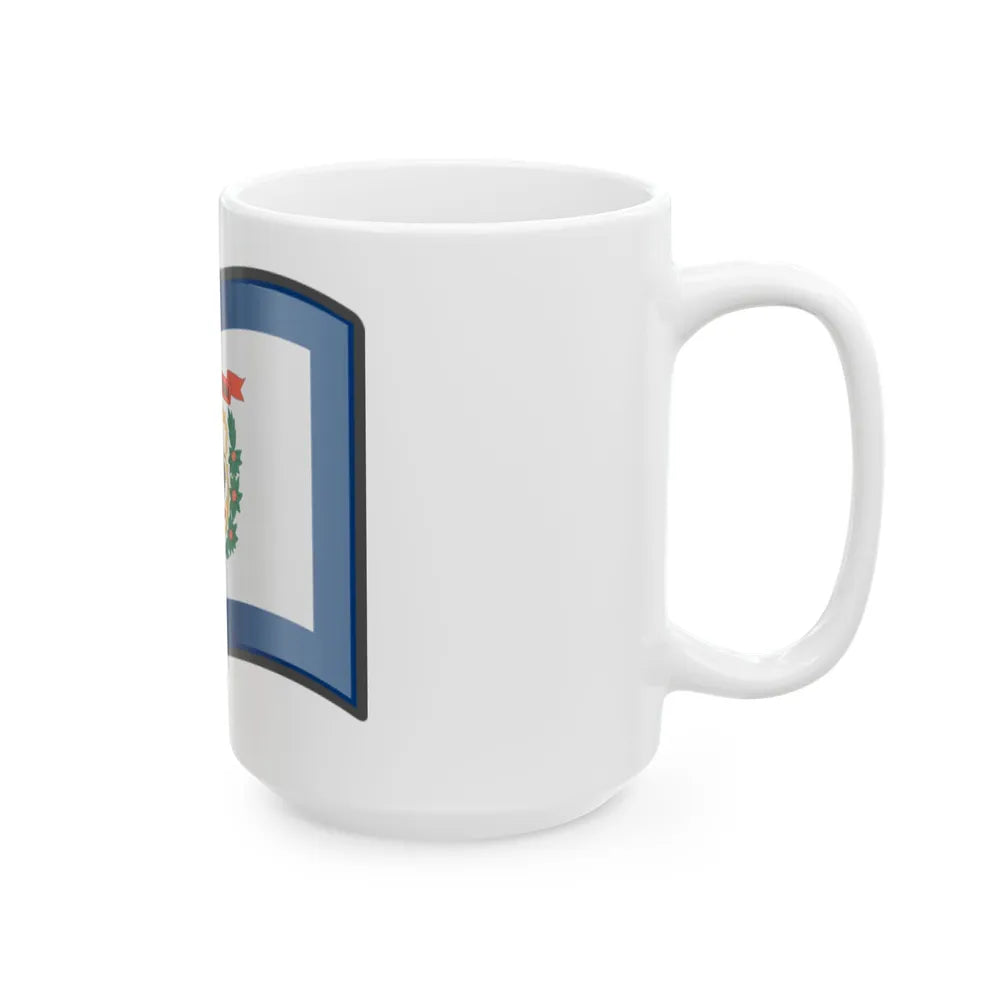 Nuvola West Virginia flag (United States) White Coffee Mug - Go Mug Yourself