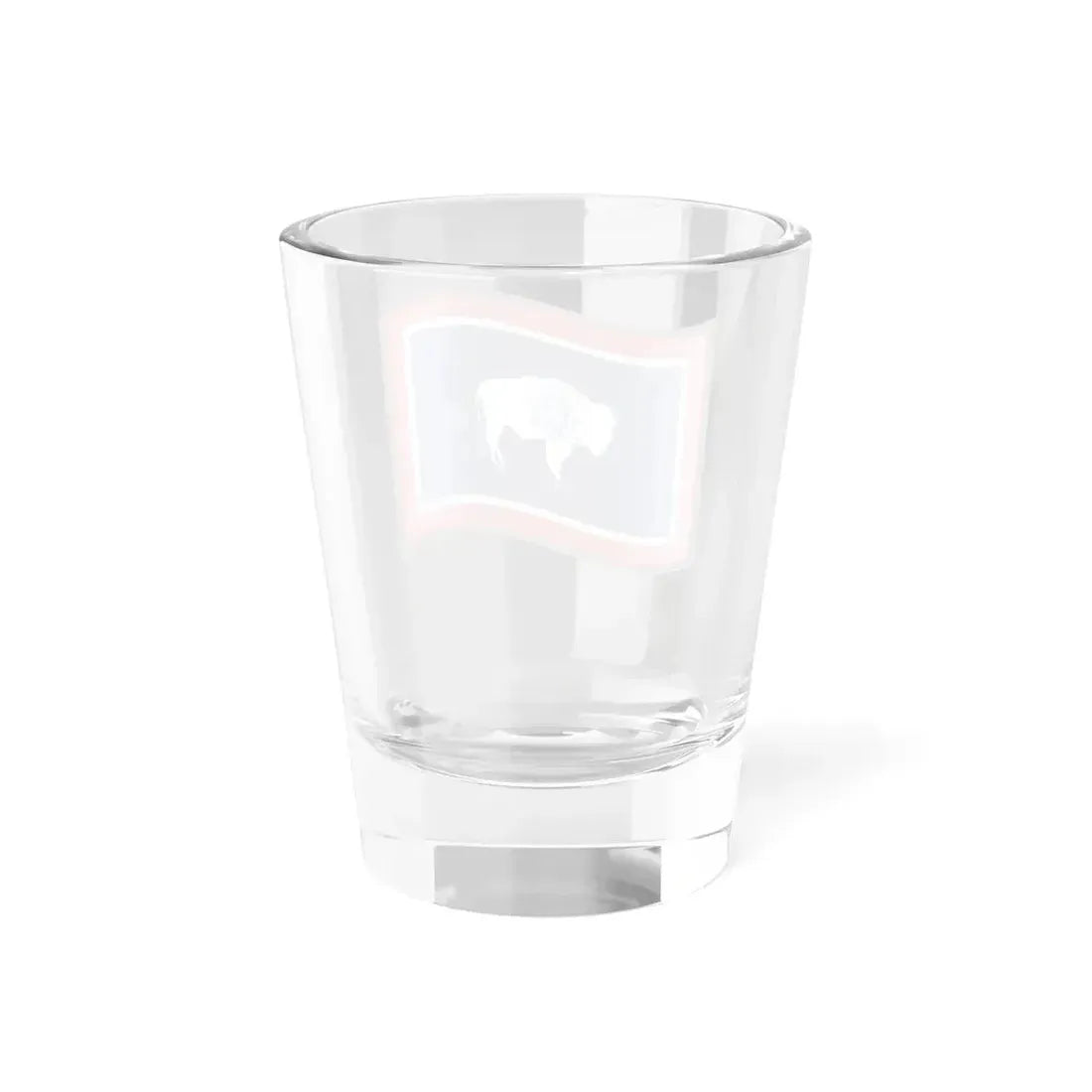 Nuvola Wyoming flag (United States) Shot Glass 1.5oz - Go Mug Yourself