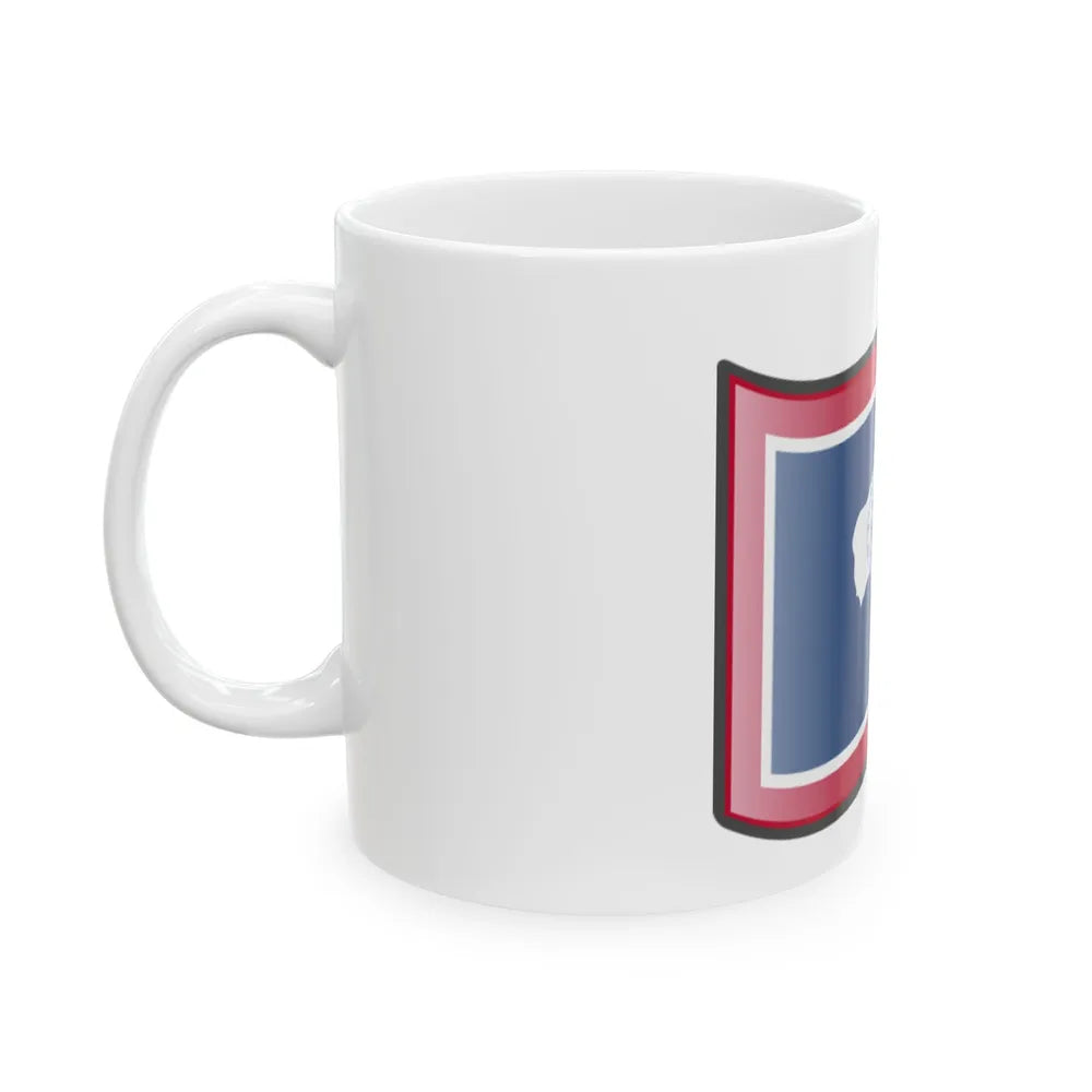 Nuvola Wyoming flag (United States) White Coffee Mug - Go Mug Yourself