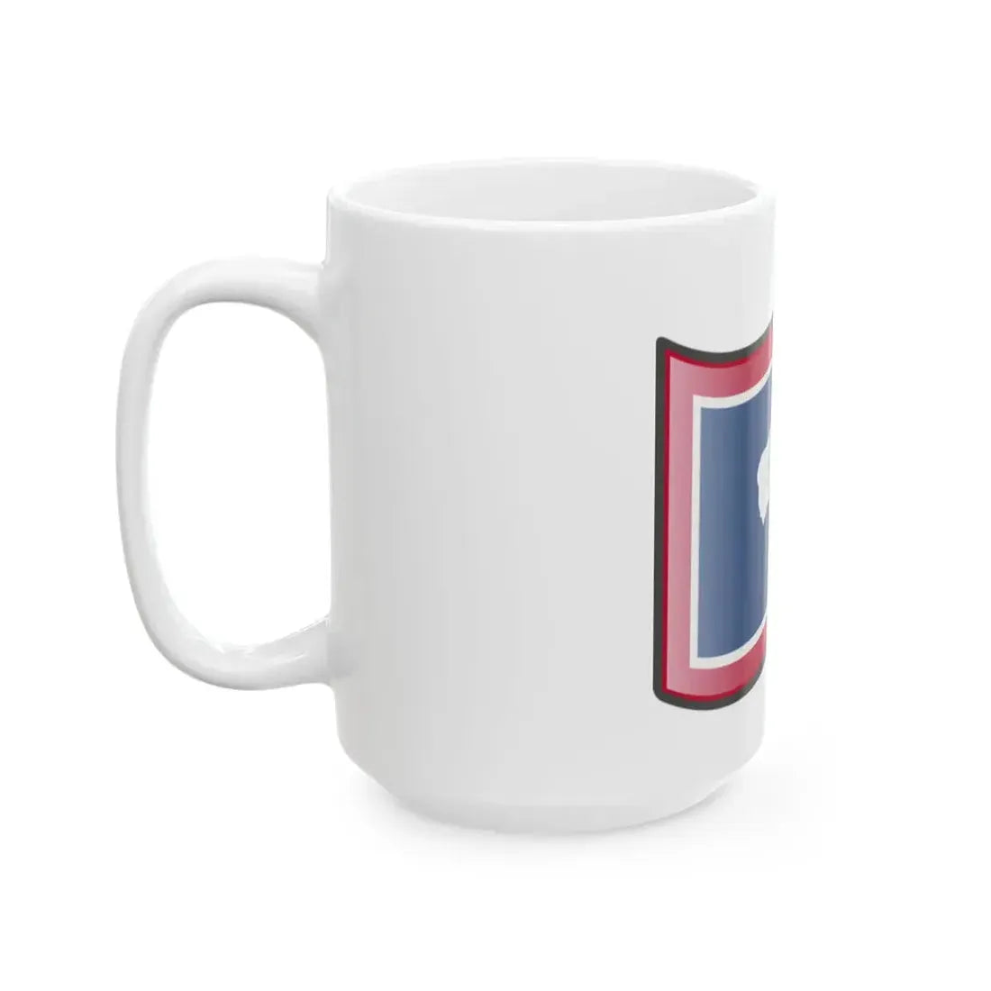 Nuvola Wyoming flag (United States) White Coffee Mug - Go Mug Yourself