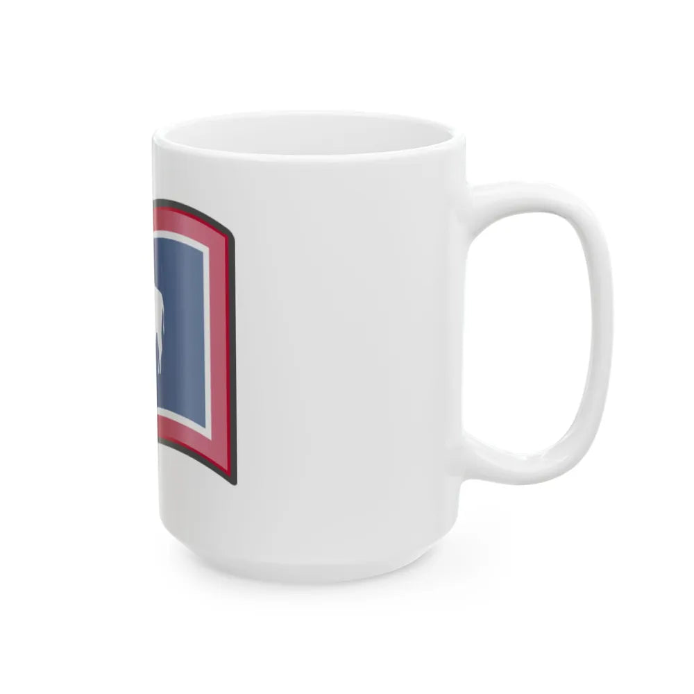 Nuvola Wyoming flag (United States) White Coffee Mug - Go Mug Yourself