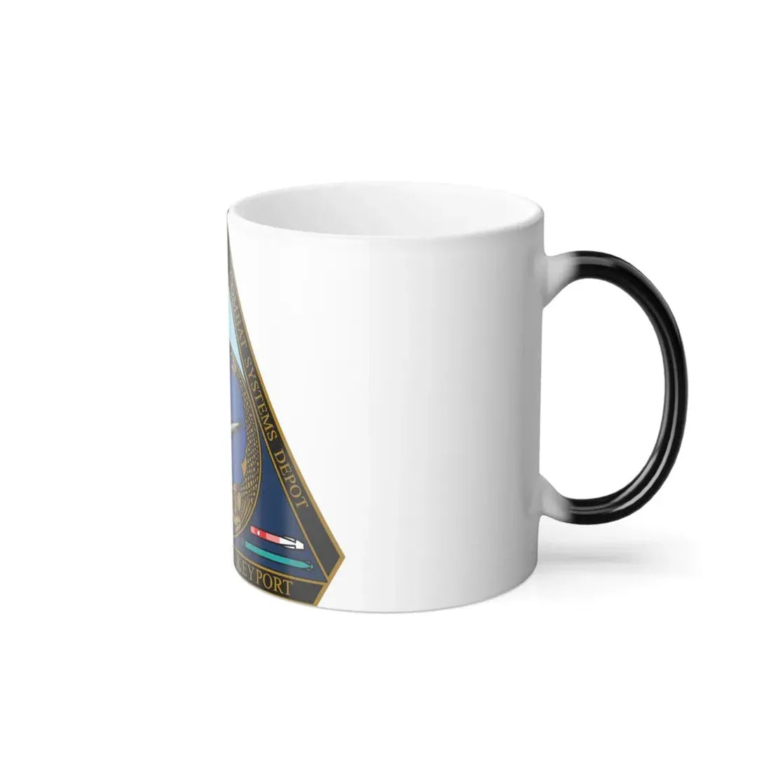 NUWC Division Keyport Naval Undersea Warfare Center (U.S. Navy) Color Changing Mug 11oz - Go Mug Yourself
