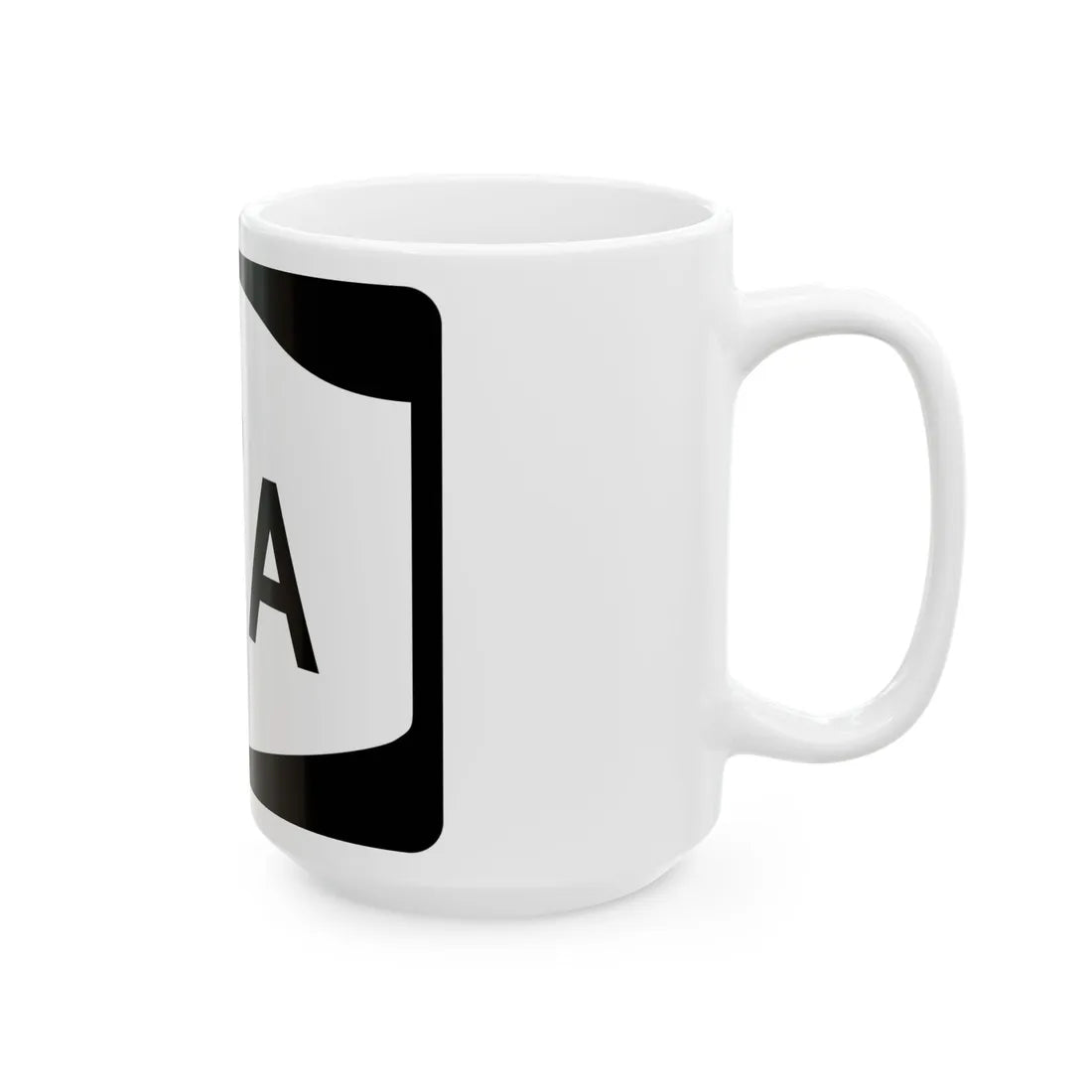 NY-17A (New York) (Road Sign) White Coffee Mug - Go Mug Yourself