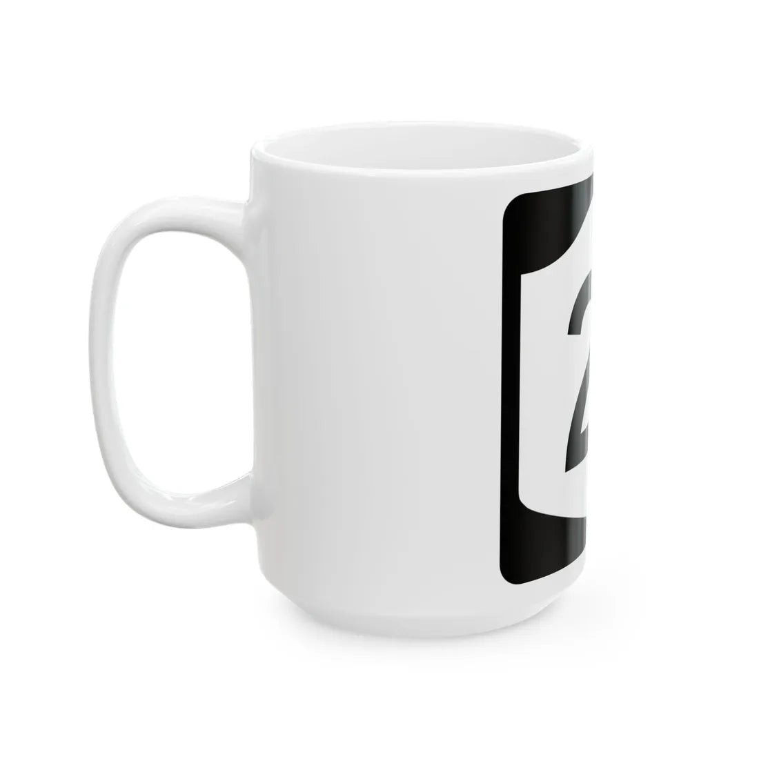NY-21 (New York) (Road Sign) White Coffee Mug - Go Mug Yourself