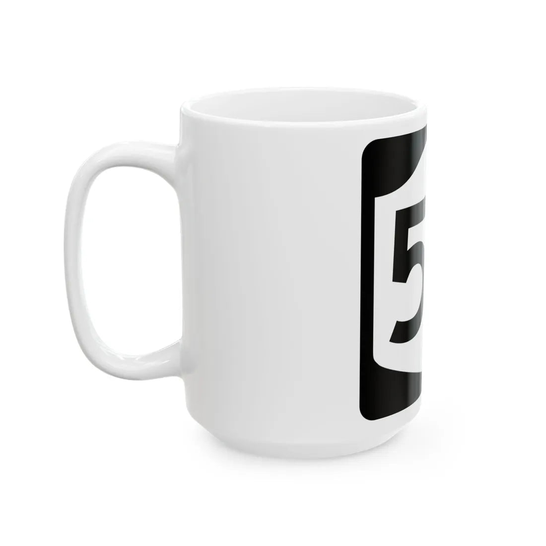 NY-56 (New York) (Road Sign) White Coffee Mug - Go Mug Yourself