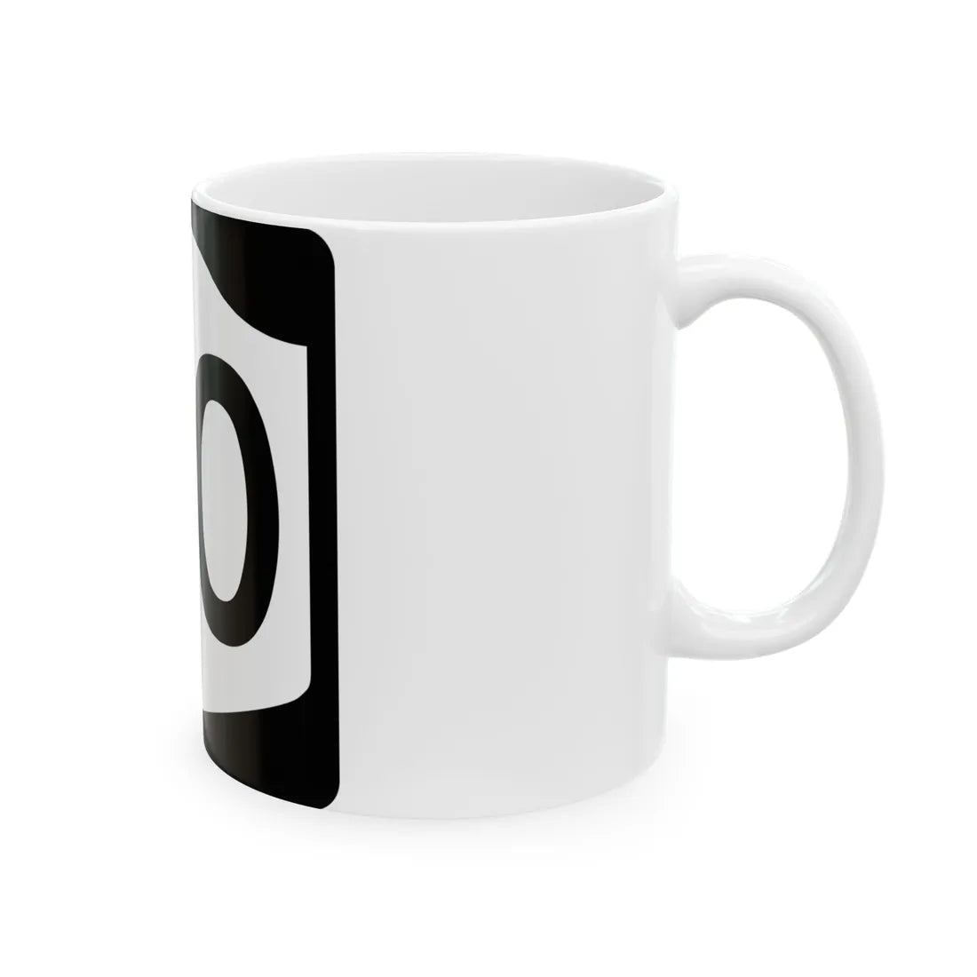NY-80 (New York) (Road Sign) White Coffee Mug - Go Mug Yourself