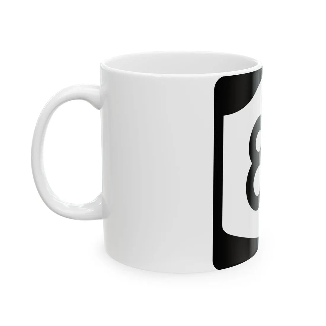 NY-81 (New York) (Road Sign) White Coffee Mug - Go Mug Yourself