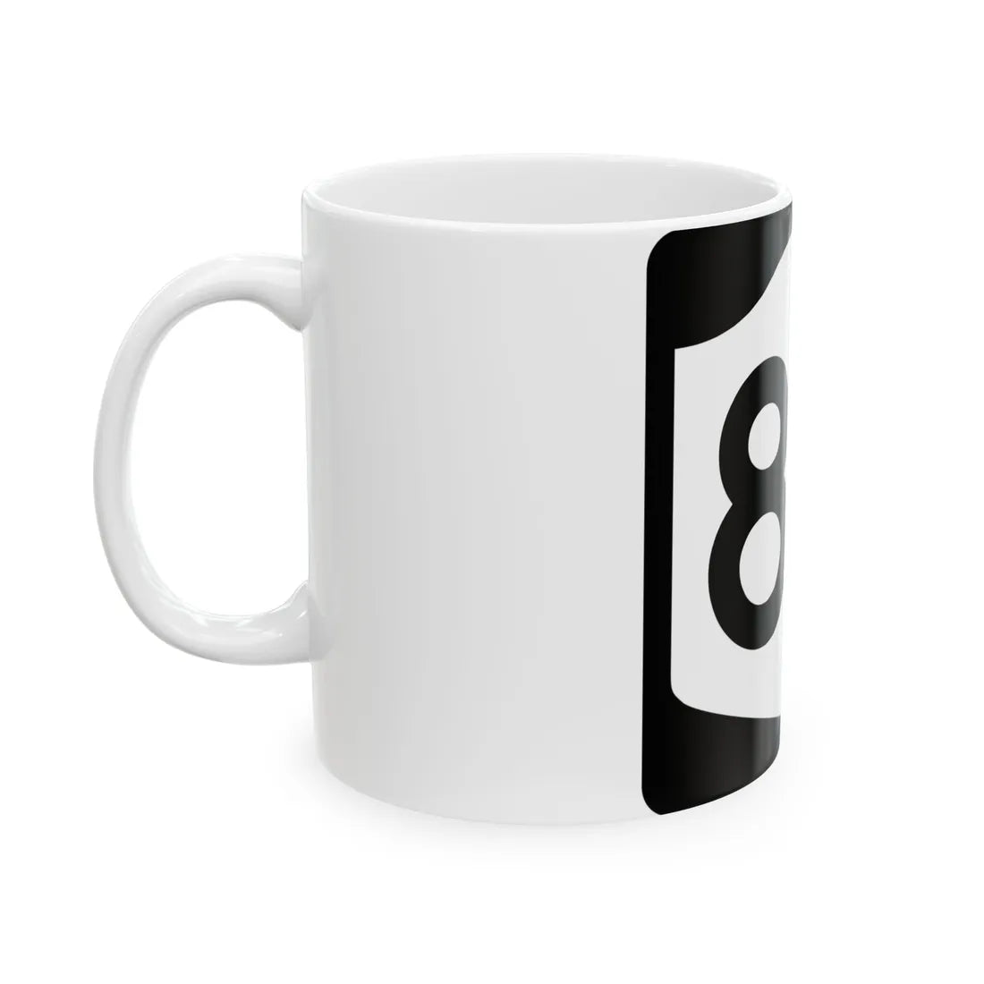 NY-82 (New York) (Road Sign) White Coffee Mug - Go Mug Yourself