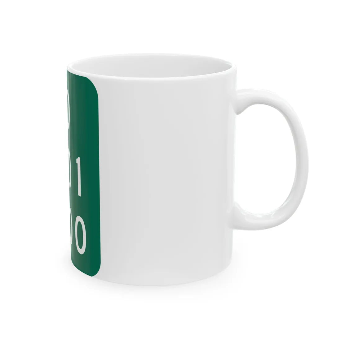 NY-910E (New York) (Road Sign) White Coffee Mug - Go Mug Yourself