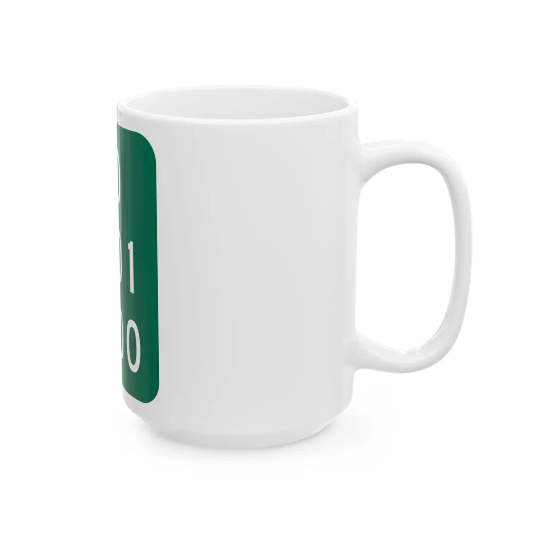 NY-910E (New York) (Road Sign) White Coffee Mug - Go Mug Yourself