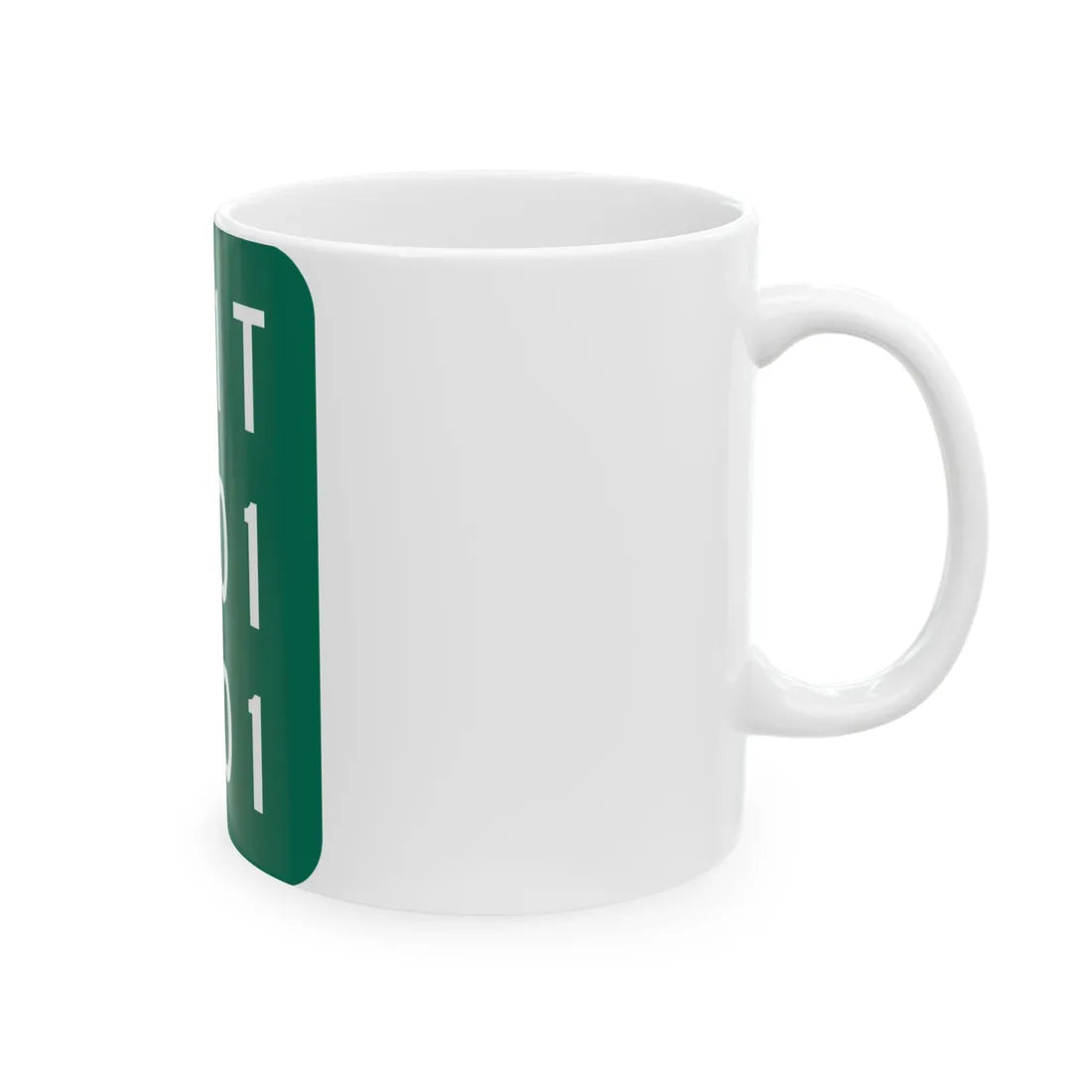 NY-951T (New York) (Road Sign) White Coffee Mug - Go Mug Yourself
