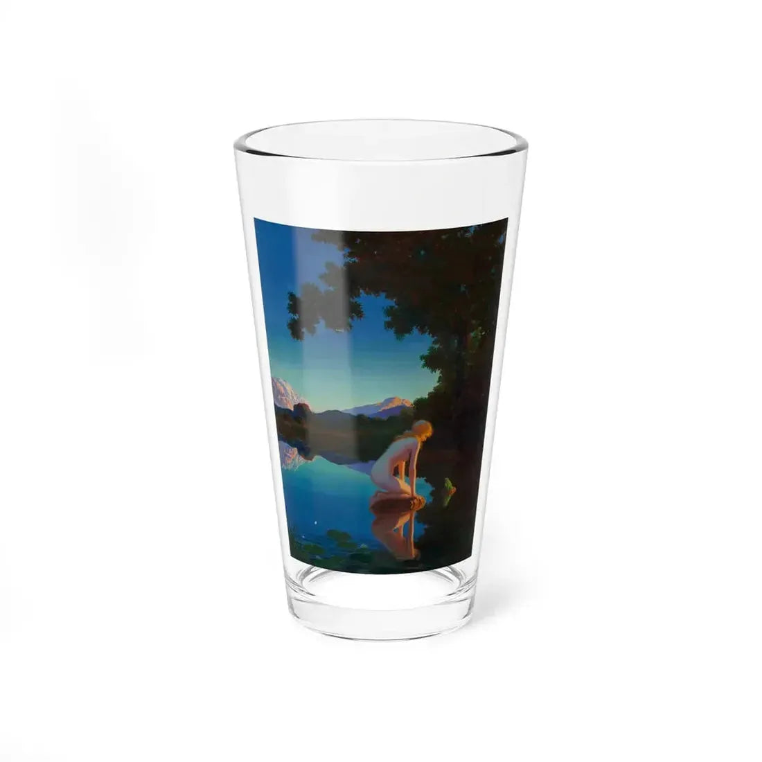 Nyph and the Frog (Magazine Illustration) Pint Glass 16oz 16oz - Go Mug Yourself