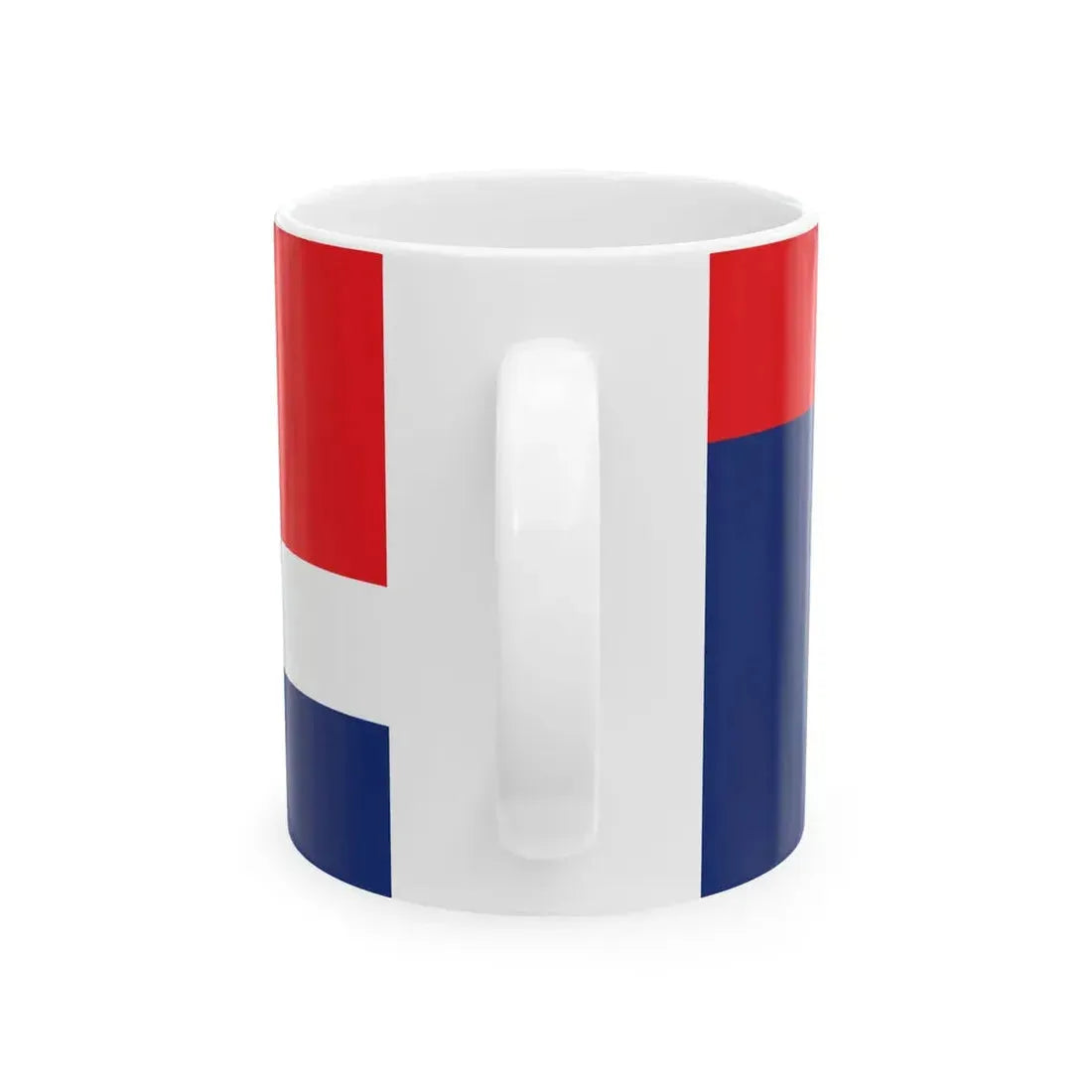 NZ flag design Huihui Together by Sven Baker (New Zealand) White Coffee Mug - Go Mug Yourself