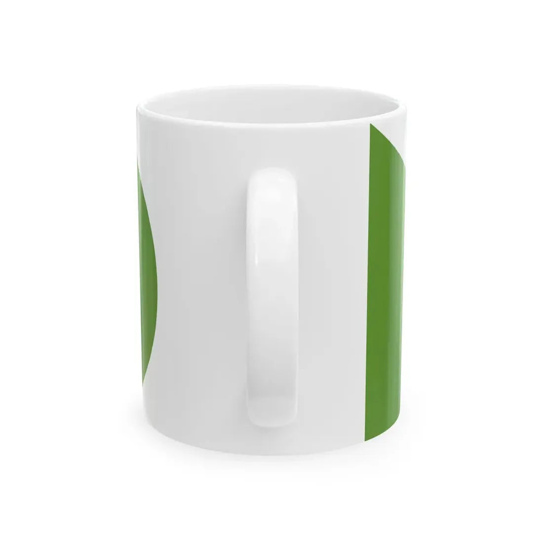 NZ flag design Modern Hundertwasser by Tomas Cottle (New Zealand) White Coffee Mug - Go Mug Yourself