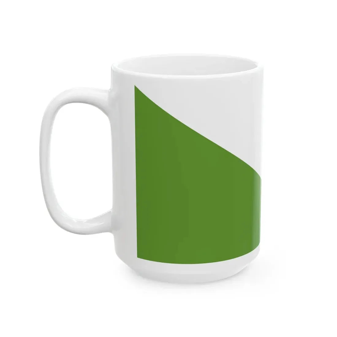 NZ flag design Modern Hundertwasser by Tomas Cottle (New Zealand) White Coffee Mug - Go Mug Yourself