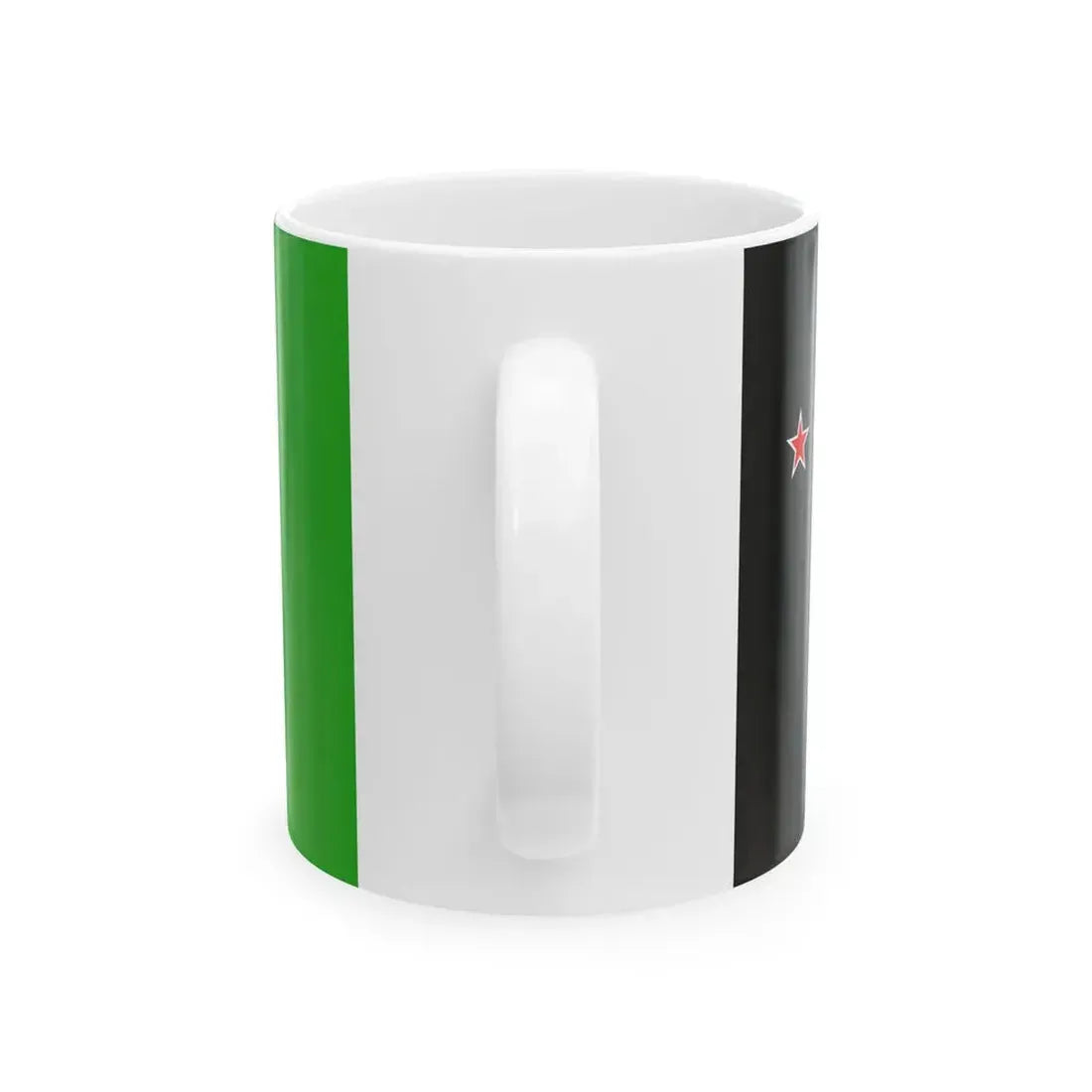 NZ flag design Moving Forward by Dominic Carroll (New Zealand) White Coffee Mug - Go Mug Yourself