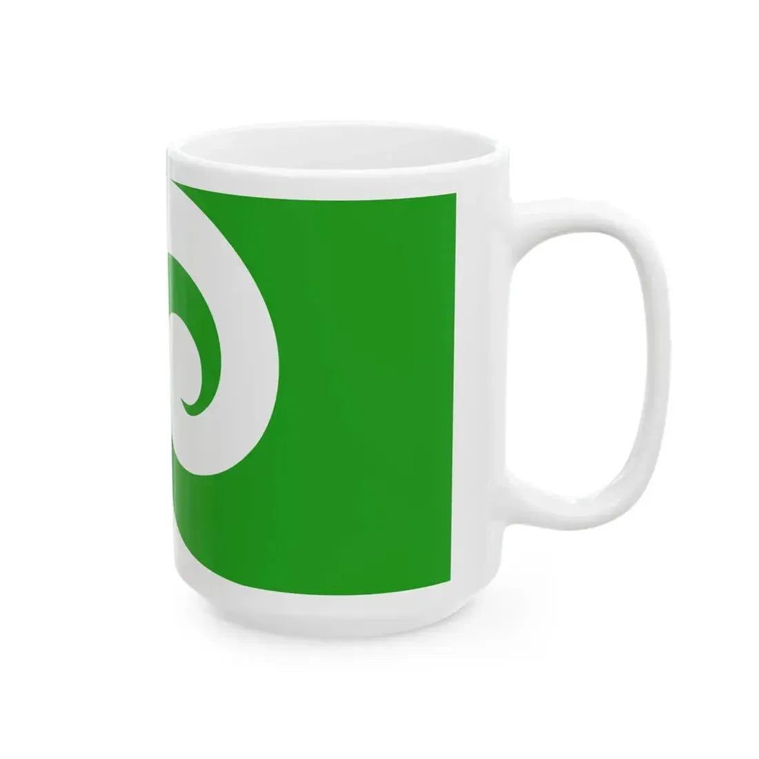 NZ flag design Moving Forward by Dominic Carroll (New Zealand) White Coffee Mug - Go Mug Yourself