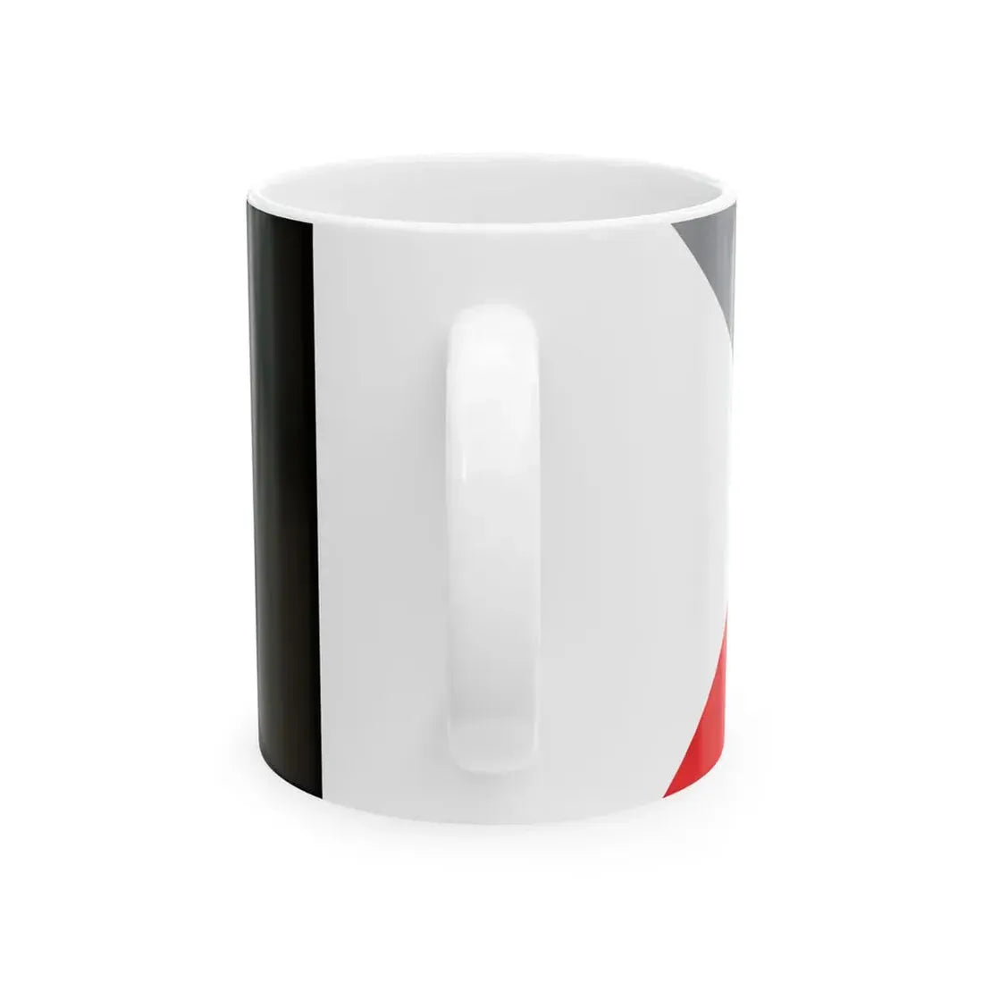 NZ flag design Tukutuku by Pax Zwanikken (New Zealand) White Coffee Mug - Go Mug Yourself
