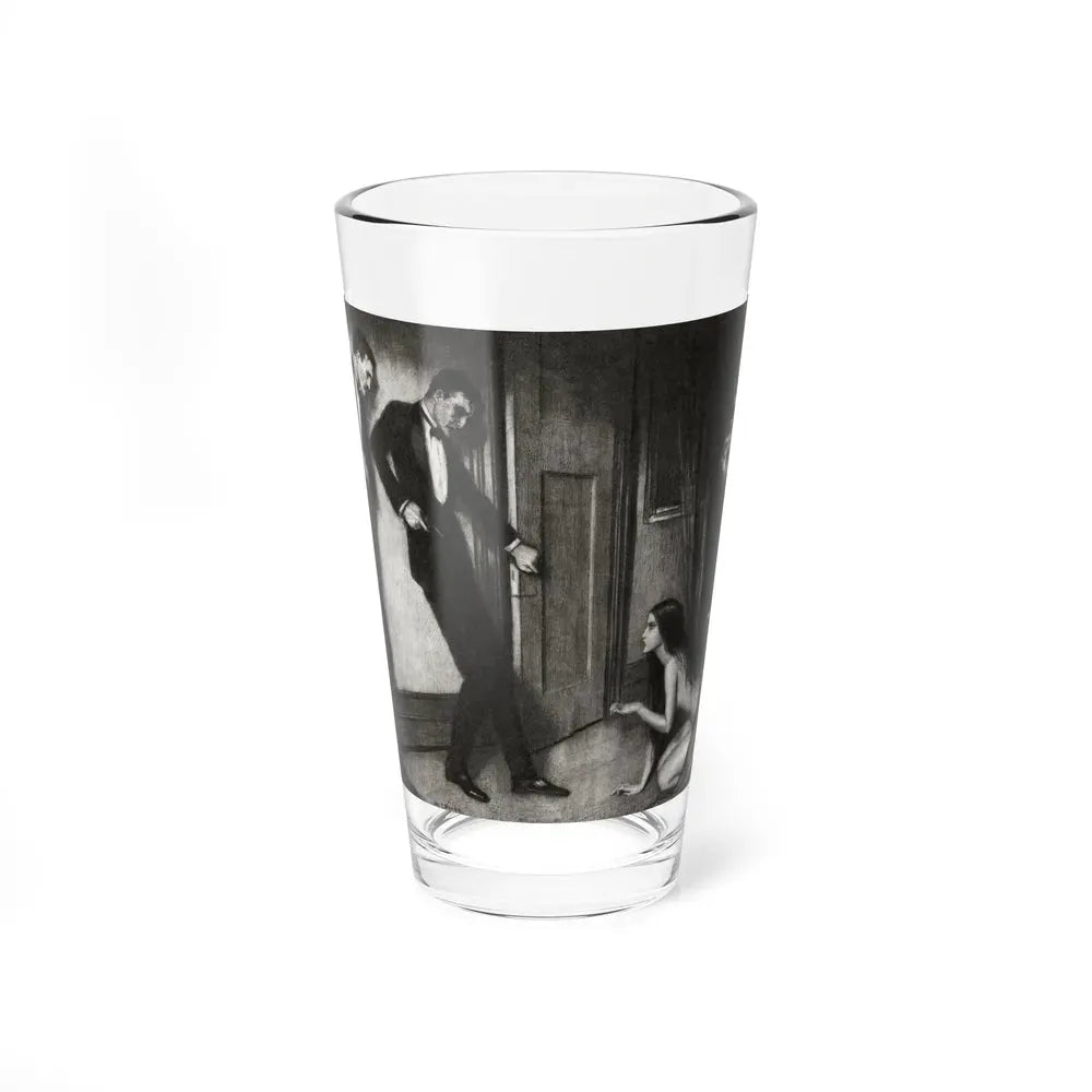O Chivalry (2), Liberty magazine, July 20, 1929 (Magazine Illustration) Pint Glass 16oz 16oz - Go Mug Yourself