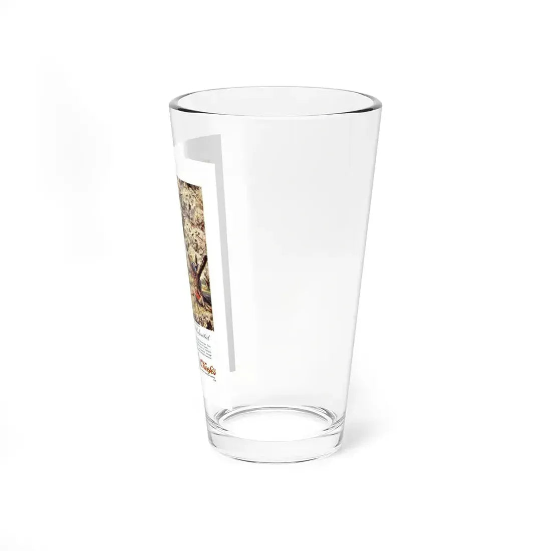 O'Keefe's ad, Walt Coburn's Western, June 1950 (Magazine Illustration) Pint Glass 16oz - Go Mug Yourself