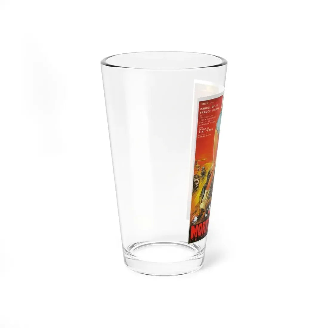 OASIS OF THE ZOMBIES (FRENCH) 1982 Movie Poster - Pint Glass 16oz - Go Mug Yourself