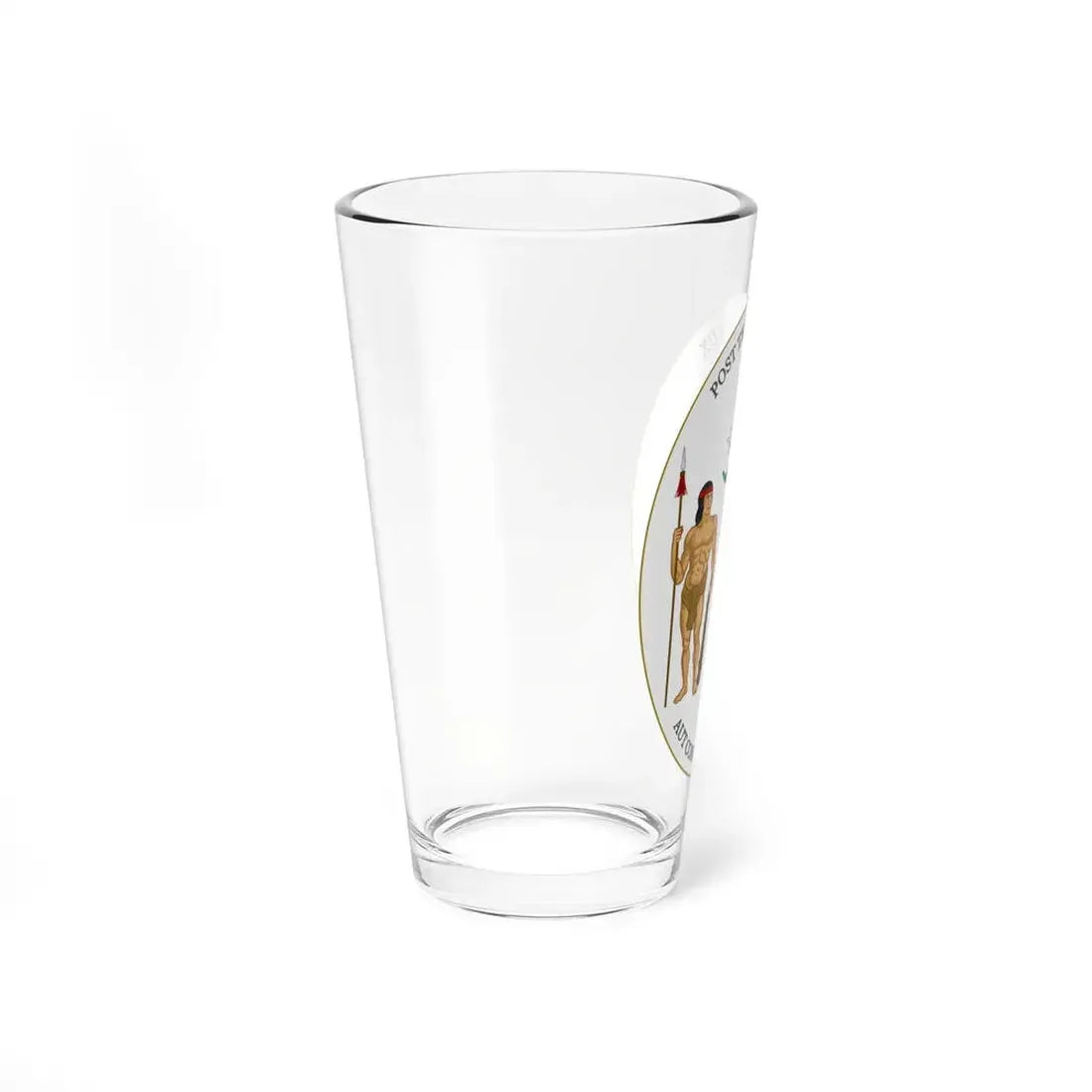 Obverse of the Coat of Arms of Chile (1812-1814) - Pint Glass 16oz - Go Mug Yourself