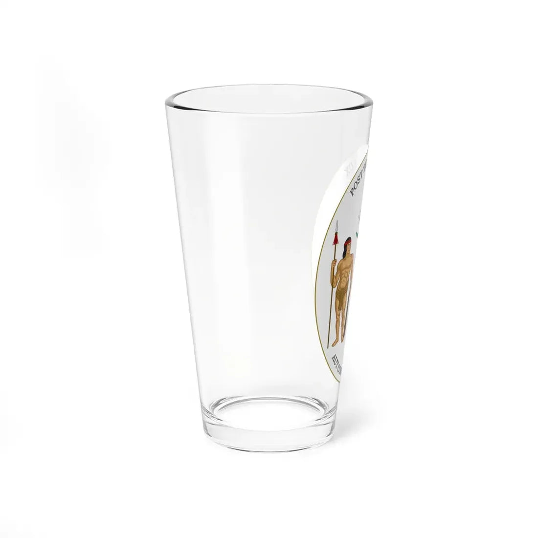 Obverse of the Coat of Arms of Chile (1812-1814) - Pint Glass 16oz - Go Mug Yourself