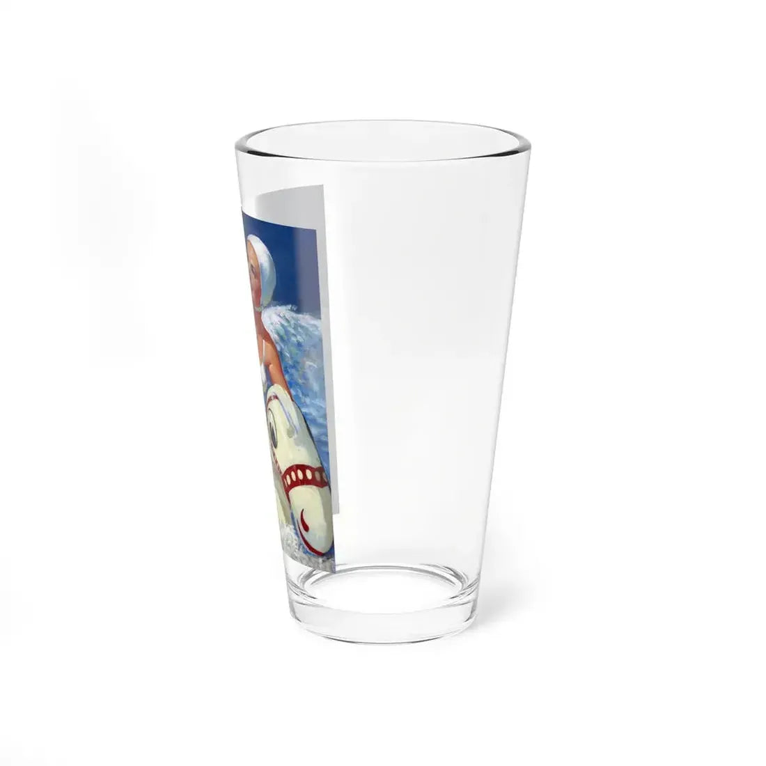 Ocean Fun (Magazine Illustration) Pint Glass 16oz - Go Mug Yourself