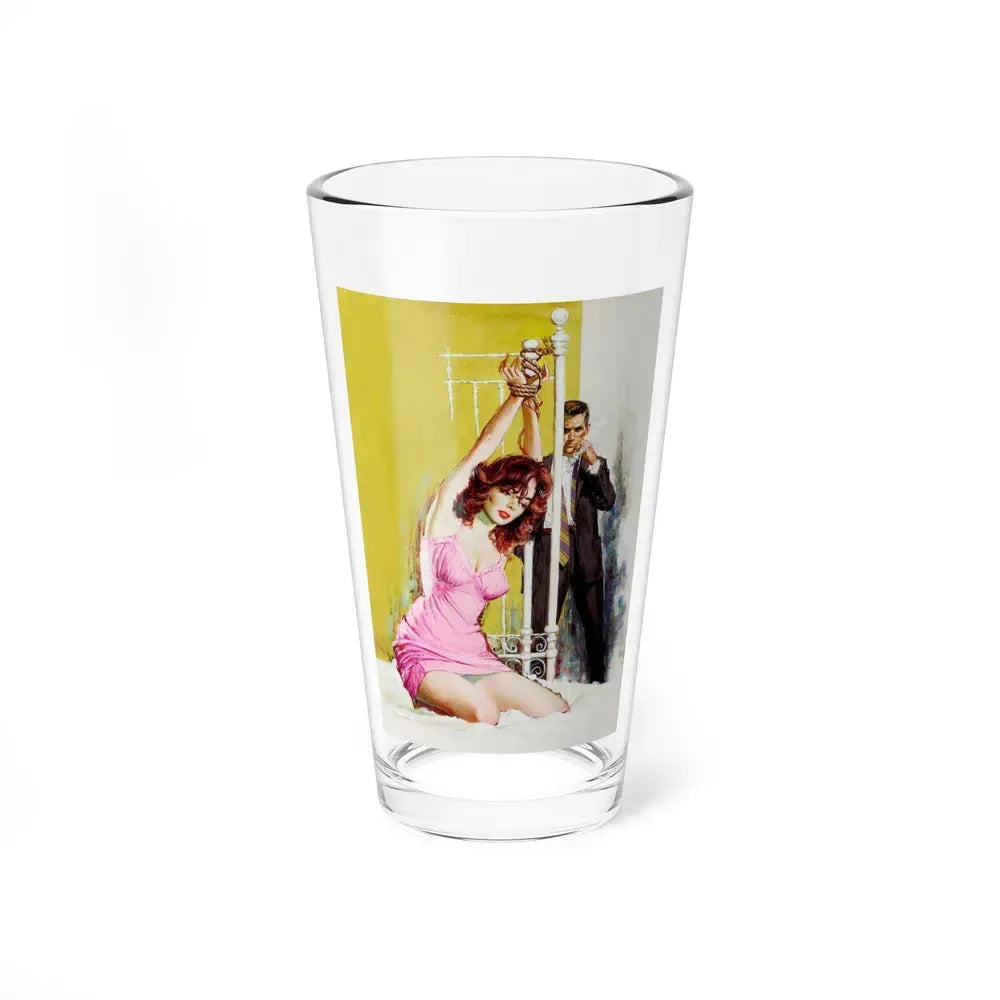 Odds Against Linda, Ace Books Paperback Cover, 1960 - Pint Glass 16oz 16oz - Go Mug Yourself
