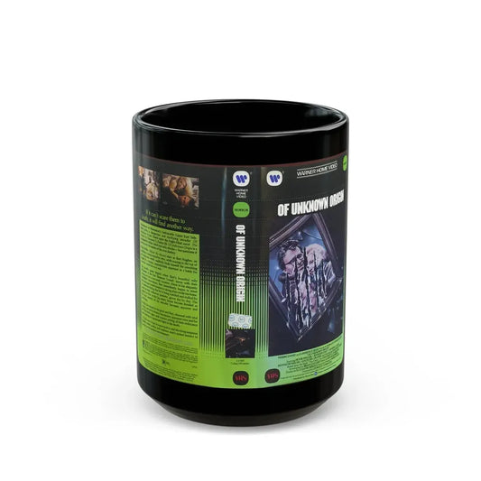 OF UNKNOWN ORIGIN (VHS COVER) - Black Coffee Mug 15oz - Go Mug Yourself