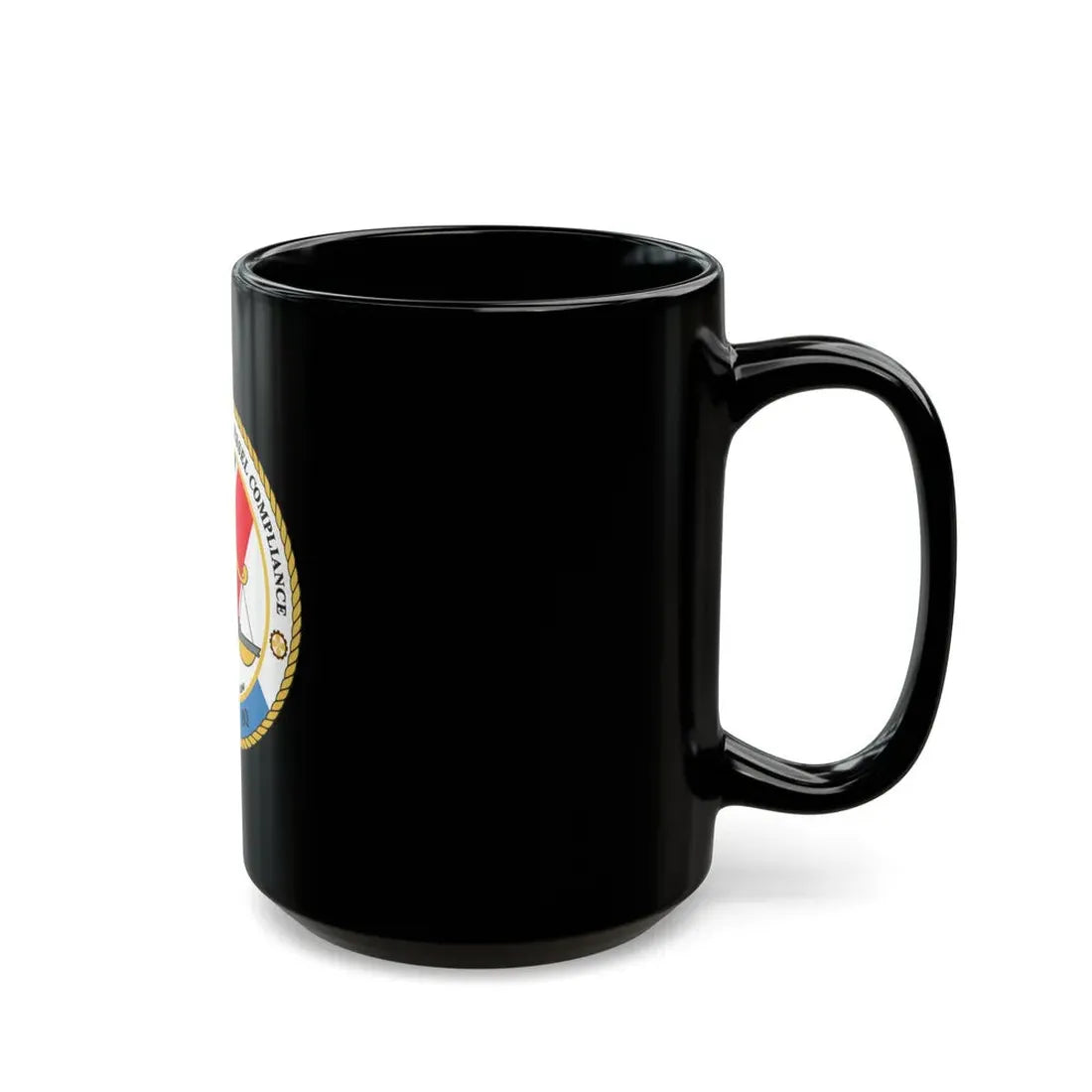 Office of Comm Vessel Cmplnce (U.S. Coast Guard) Black Coffee Mug - Go Mug Yourself