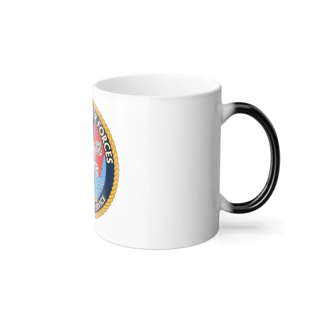 Office of Cutter Forces (U.S. Coast Guard) Color Changing Mug 11oz-Go Mug Yourself