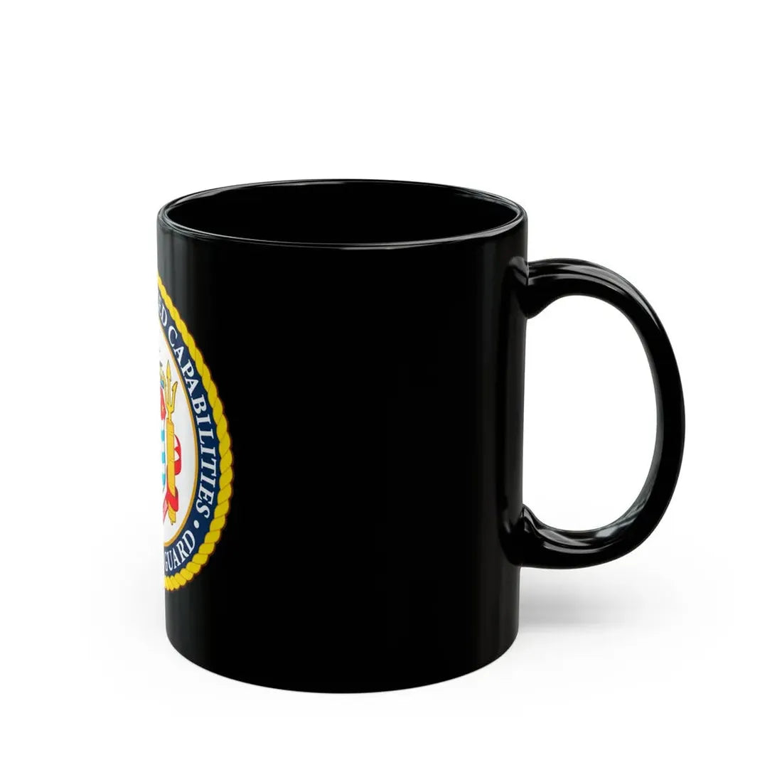Office of Specialized Capabilities USCG (U.S. Coast Guard) Black Coffee Mug - Go Mug Yourself