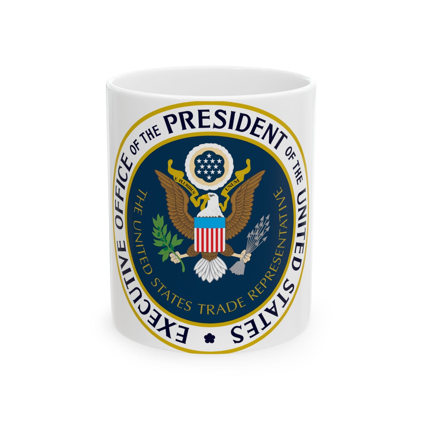 Office of the United States Trade Representative - White Coffee Mug-11oz-Go Mug Yourself