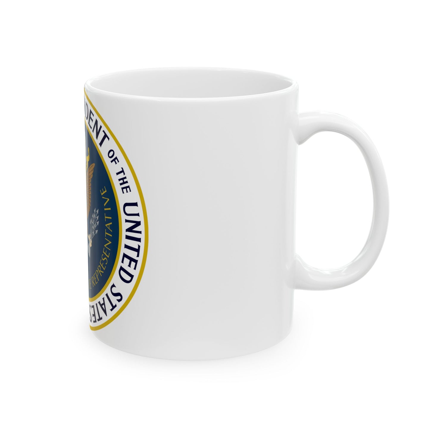 Office of the United States Trade Representative - White Coffee Mug-Go Mug Yourself