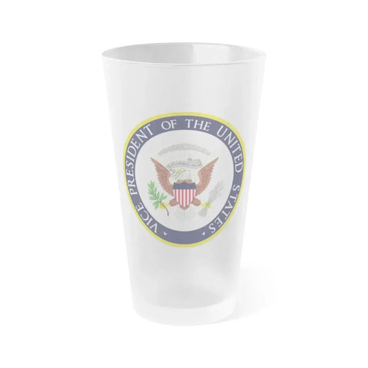 Office of the Vice President of the United States - Frosted Pint Glass 16oz 16oz Frosted - Go Mug Yourself