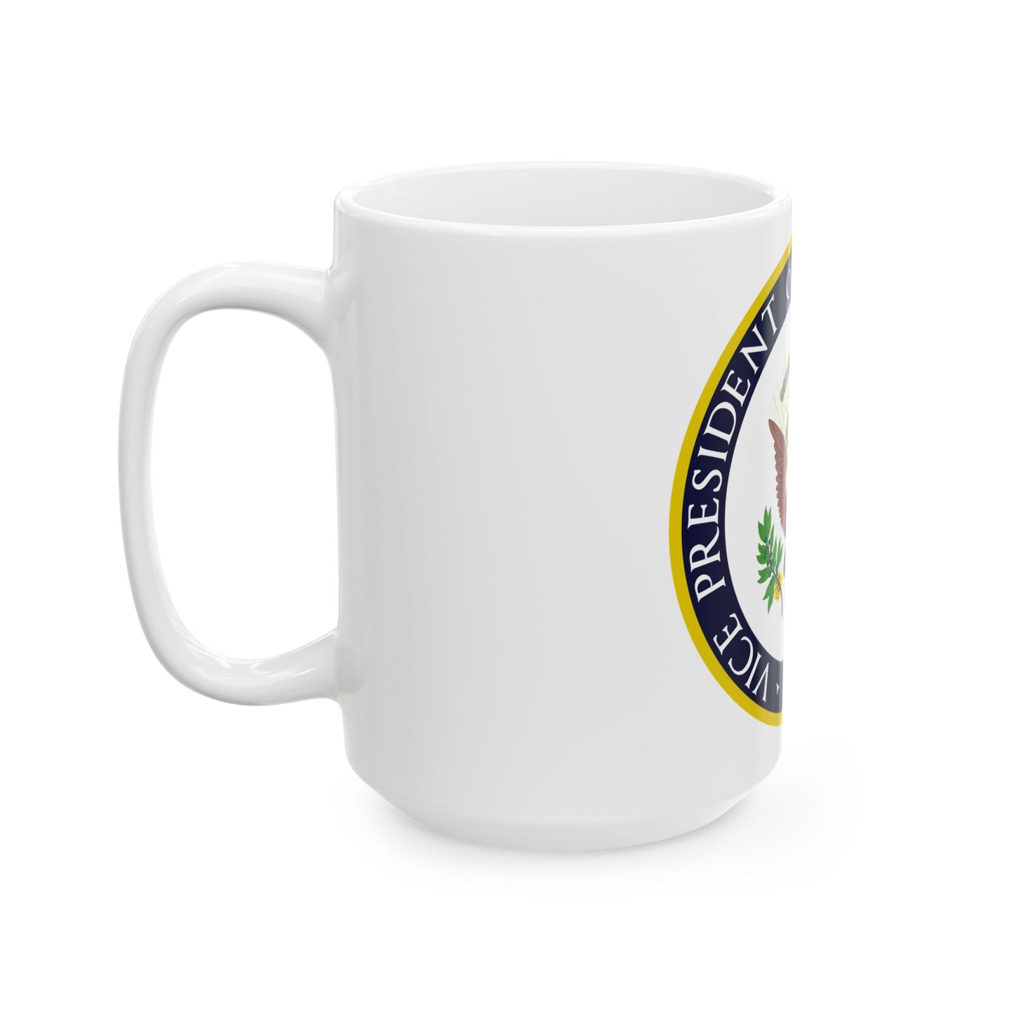 Office of the Vice President of the United States - White Coffee Mug-Go Mug Yourself