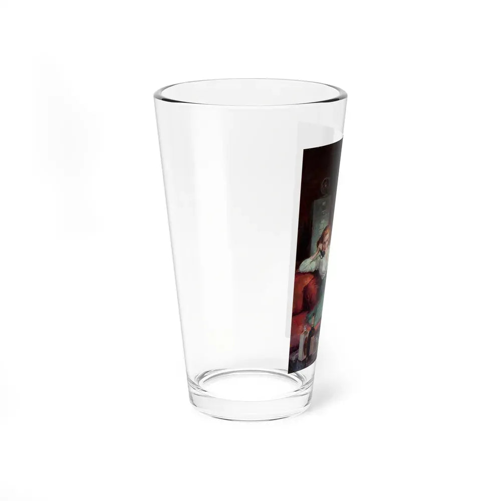 Office Sinner, paperback digest cover, 1953 - Pint Glass 16oz - Go Mug Yourself