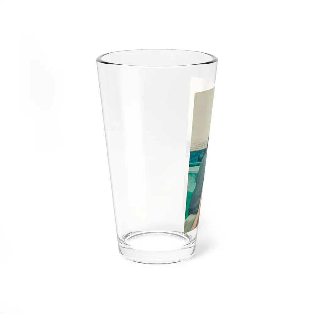 Office Wife, paperback cover, 1960 - Pint Glass 16oz - Go Mug Yourself