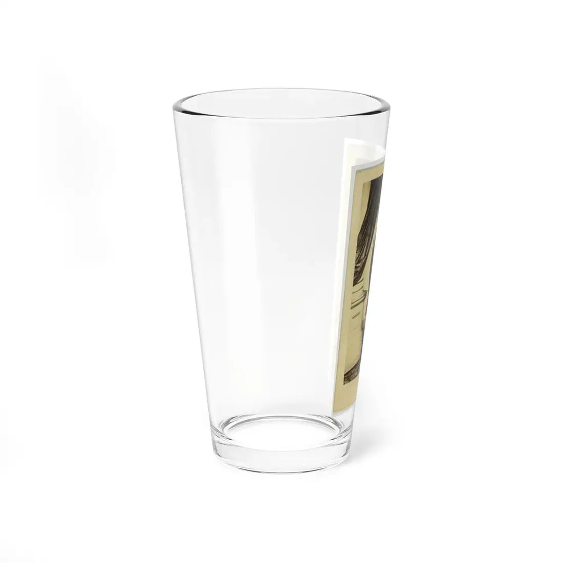 Officer David Hunter, Full-Length Portrait In Full Military Dress, Standing, Holding Sword, Facing Front (U.S. Civil War) Pint Glass 16oz - Go Mug Yourself