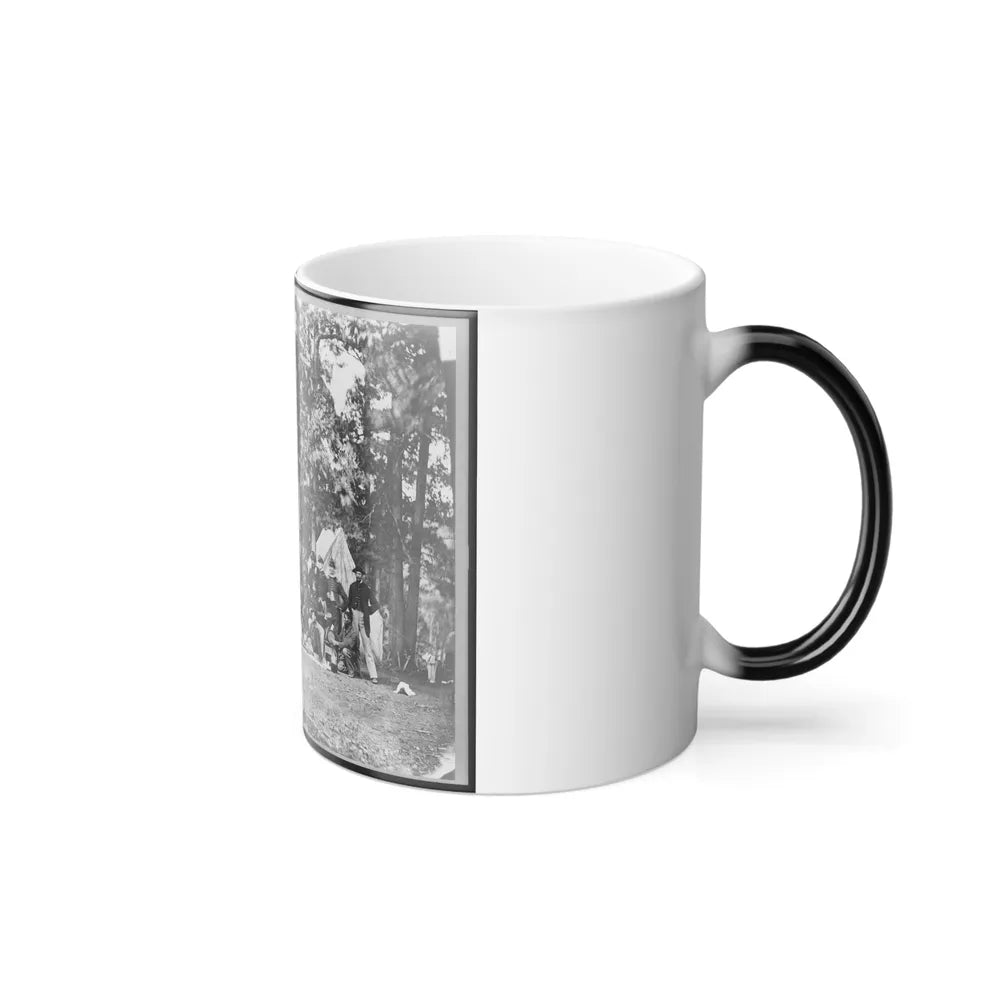 Officers of U.S. Horse Artillery Brigade, Near Culpeper, Va., September, 1863 (U.S. Civil War) Color Changing Coffee Mug 11oz-Go Mug Yourself