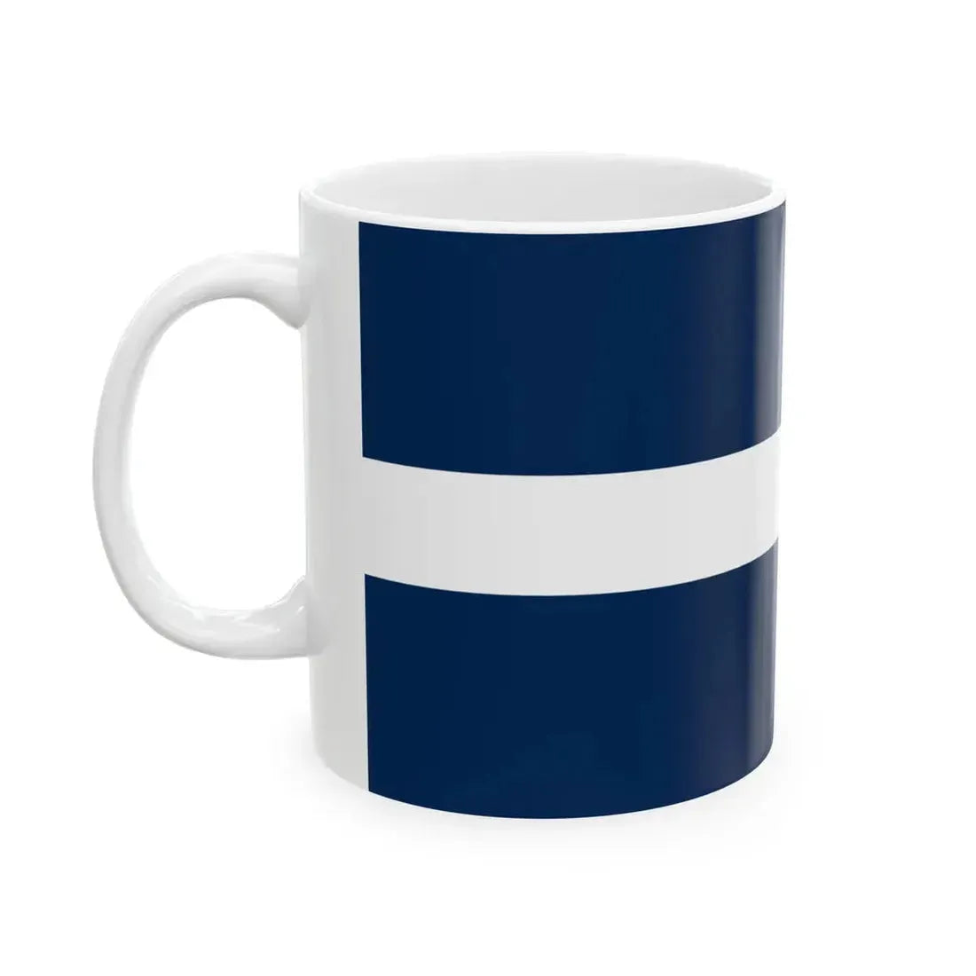 Official flag of Latgale (Latvia) White Coffee Mug - Go Mug Yourself
