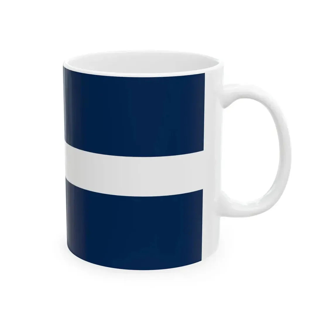 Official flag of Latgale (Latvia) White Coffee Mug - Go Mug Yourself